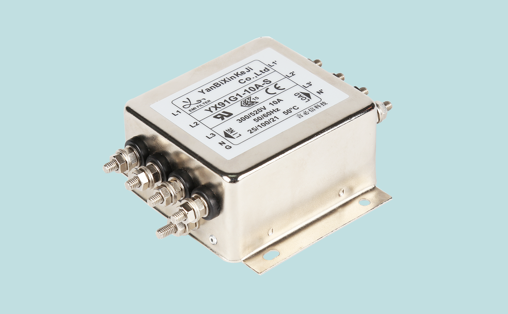 YX-94三相四線電源濾波器 