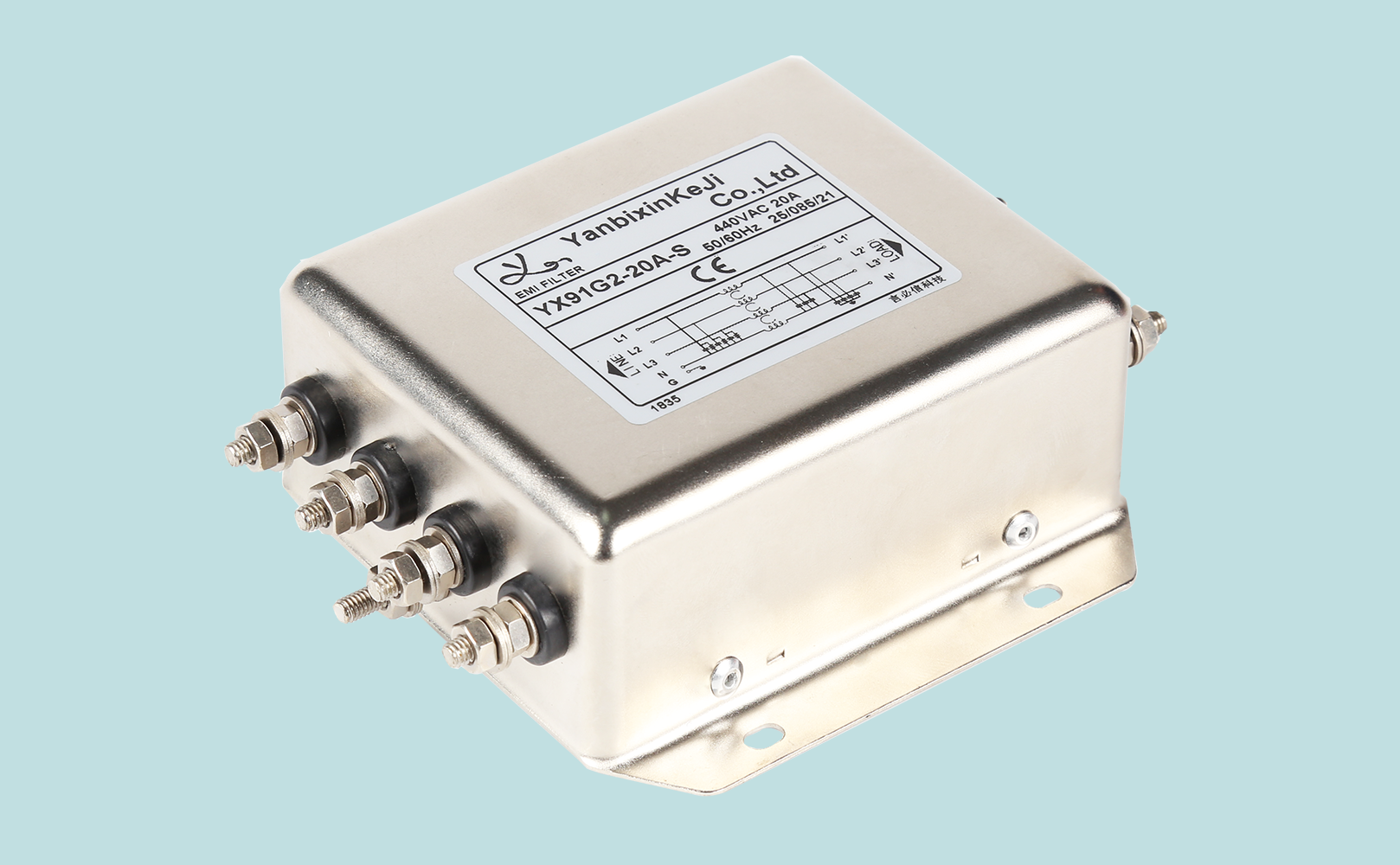 YX-94三相四線電源濾波器 